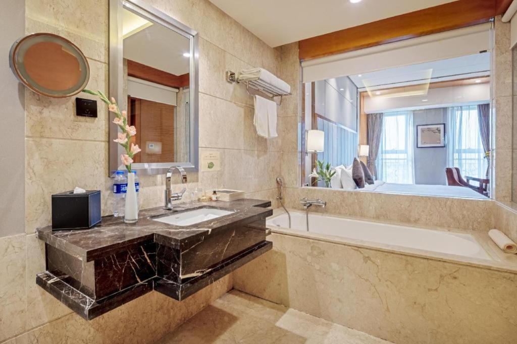 Gardenview Hotel Şanghay Dış mekan fotoğraf