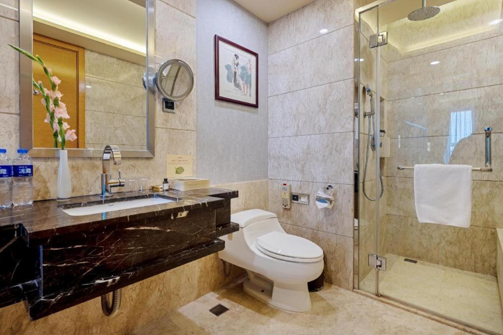 Gardenview Hotel Şanghay Dış mekan fotoğraf