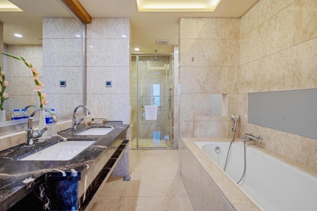 Gardenview Hotel Şanghay Dış mekan fotoğraf