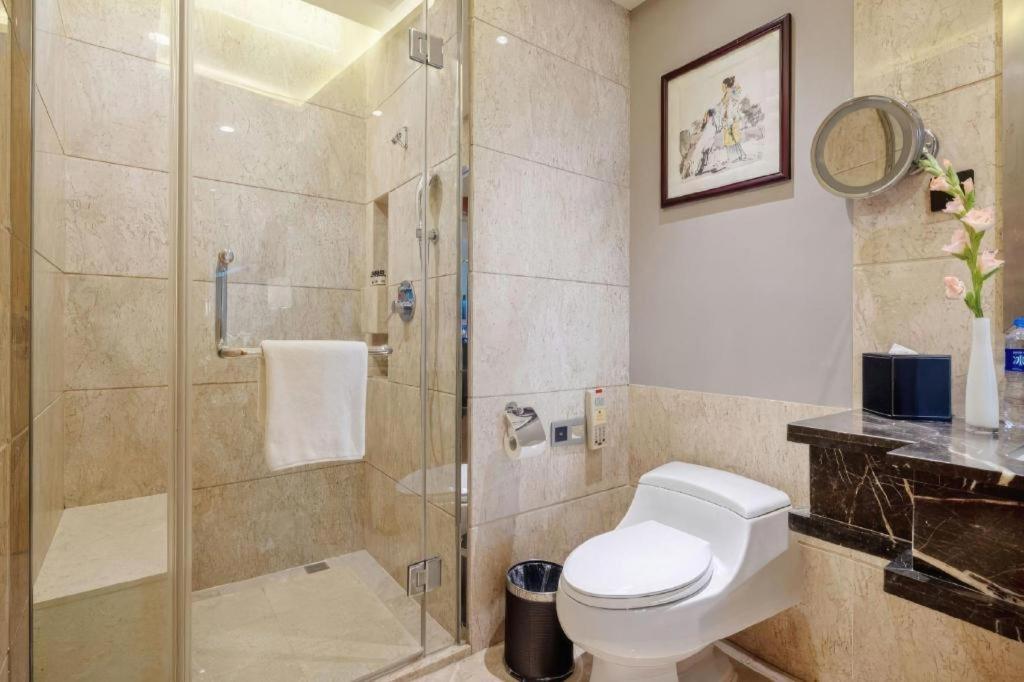 Gardenview Hotel Şanghay Dış mekan fotoğraf